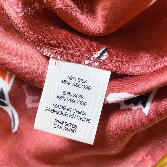 Rebecca Taylor Ikat Paintbrush Ruffle top - Picture 6 of 6